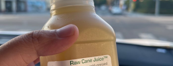 Raw Cane Super Juice is one of vegan GF food.