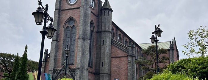 Myeongdong Cathedral is one of Seul.