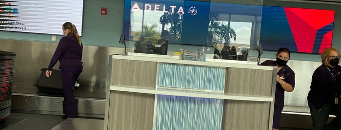 Delta Air Lines Ticket Counter is one of delta.