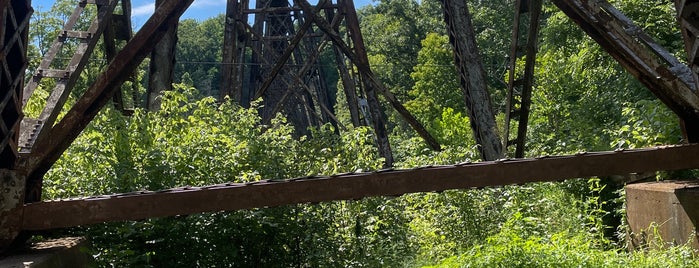Pope Lick Train Trestle is one of Haunted and Weird Travel.