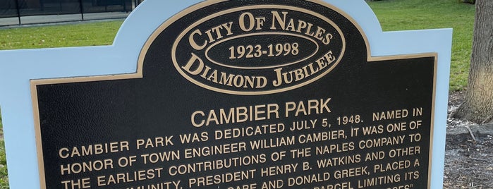 Cambier Park is one of Naples, FL.