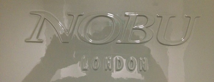 Nobu is one of London.