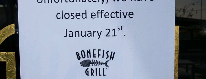 Bonefish Grill is one of Places to eat.