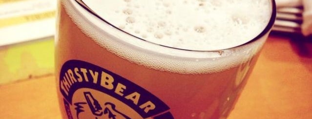 ThirstyBear Brewing Company is one of BarChick's Best Bars for Beer.