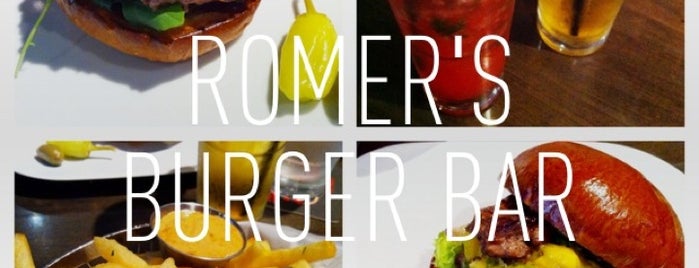 Romer's Burger Bar is one of Group Spots.