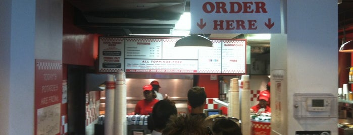 Five Guys is one of New York City.
