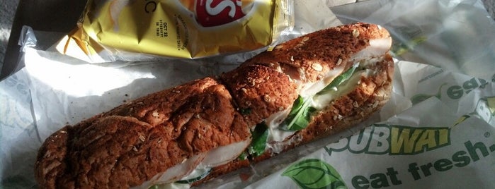 SUBWAY is one of Places to eat.