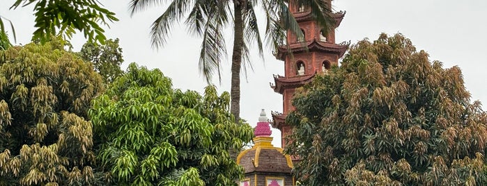 Chùa Trấn Quốc is one of hanoi faves.