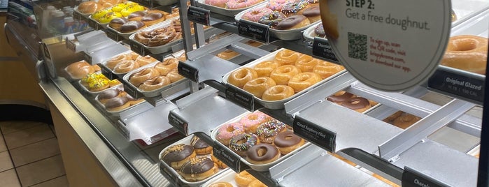 Krispy Kreme Doughnuts is one of doughnut shops.