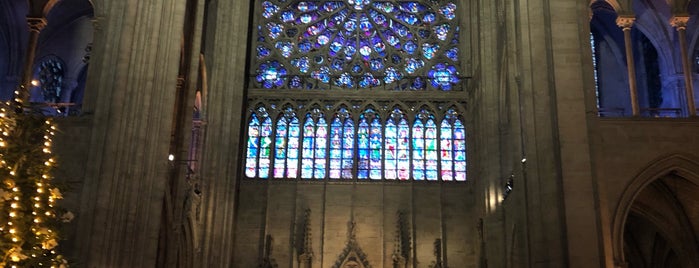 Kathedrale Notre-Dame de Paris is one of Orte, die Dustin gefallen.