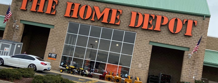 The Home Depot is one of common places.
