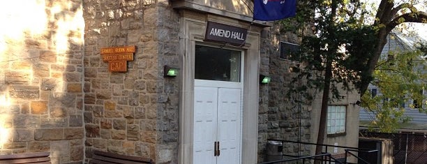 Amend Hall is one of Iona College.