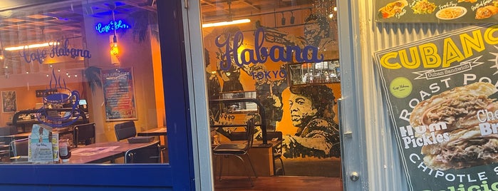 Café Habana Tokyo is one of Restaurants.