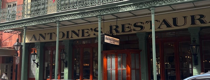 Antoine's Restaurant is one of NOLA.