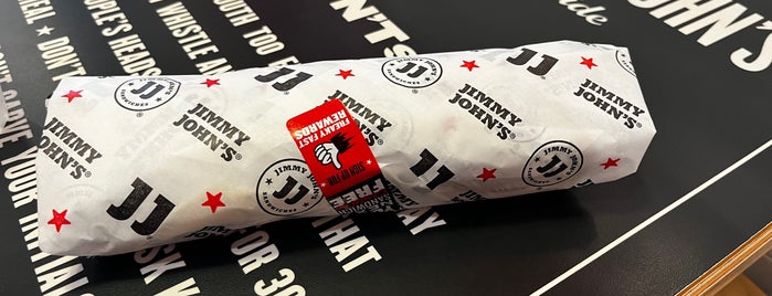 Jimmy John's is one of Places I've eaten.