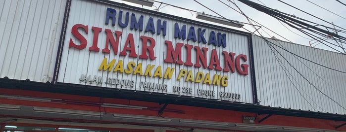 Rumah makan padang SINAR MINANG is one of Culinary.