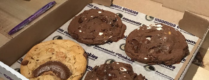 Insomnia Cookies is one of Raleigh.