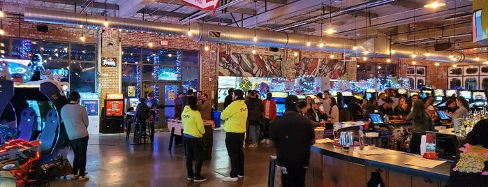 Boxcar Bar + Arcade is one of RDU.