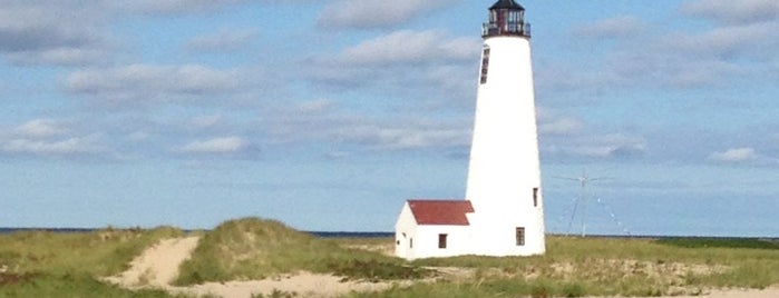 Great Point Lighthouse is one of Nantucket Nectars.