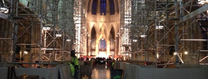 St. Patrick's Cathedral is one of NYC.
