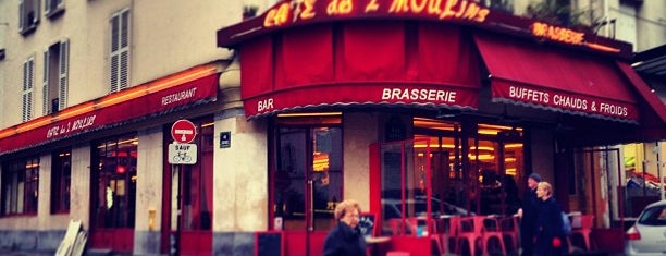 Café des Deux Moulins is one of Paris.