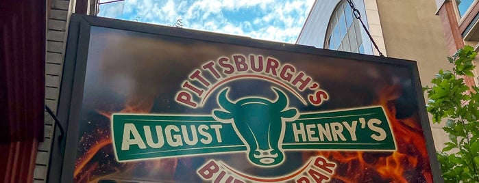 August Henry's Burger Bar is one of Pittsburgh Dining Cards.
