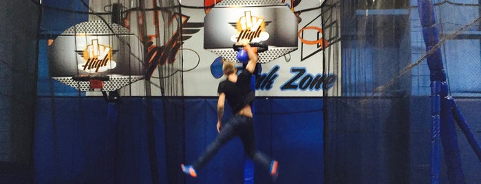 Fly High Indoor Trampoline Park is one of Fun shit.