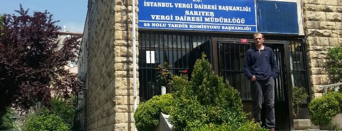 Sariyer Vergi Dairesi is one of Tempat yang Disukai Öznur.