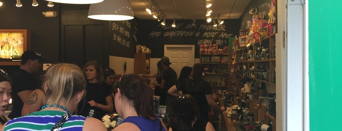 Lush Handmade Cosmetics is one of New Orleans.