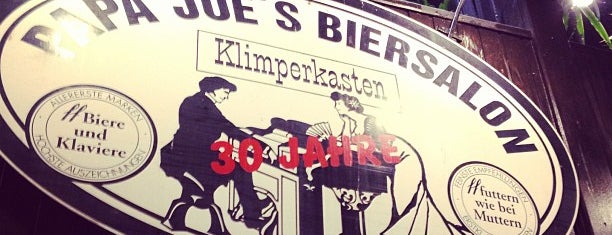 Papa Joe's Biersalon Klimperkasten is one of Köln.