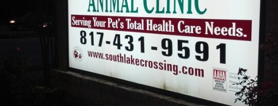 Southlake Crossing Animal Clinic is one of Aubrey’s Liked Places.