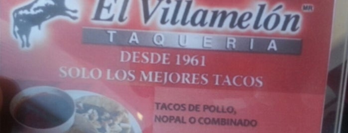 El Villamelón Taqueria is one of Dónde comer?.