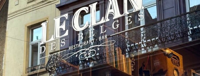 Le Clan des Belges is one of Resto's in Brussel.