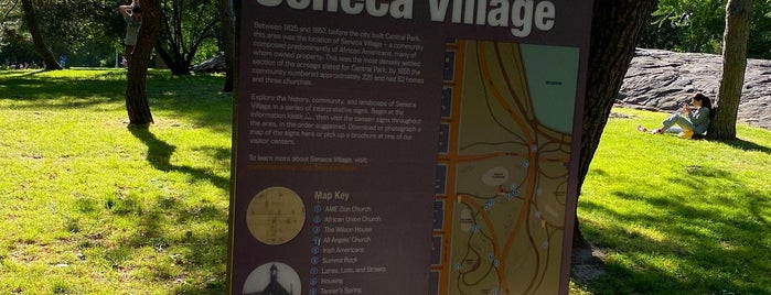 Seneca Village - Central Park is one of Scavenger Hunt.