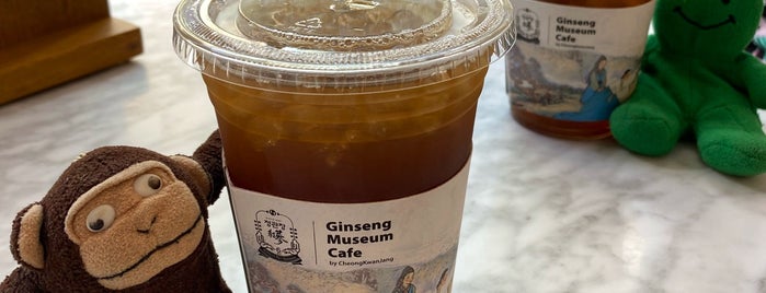 Ginseng Museum Cafe By Cheongkwanjang is one of FOOD AND BEVERAGE MUSEUMS.