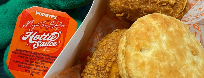 Popeyes Louisiana Kitchen is one of New York Food Cravings.