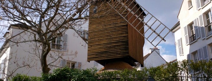 Le Moulin de la Galette is one of Monmartre.