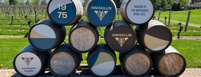 Inniskillin Winery is one of Maral’s birthday.