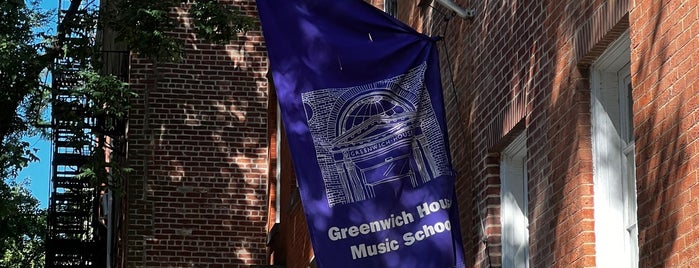 Greenwich House Music School is one of Art Wise.