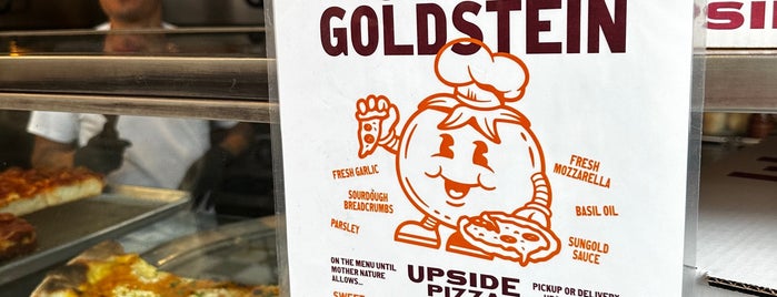 Upside Pizza is one of NYC Treat Day.