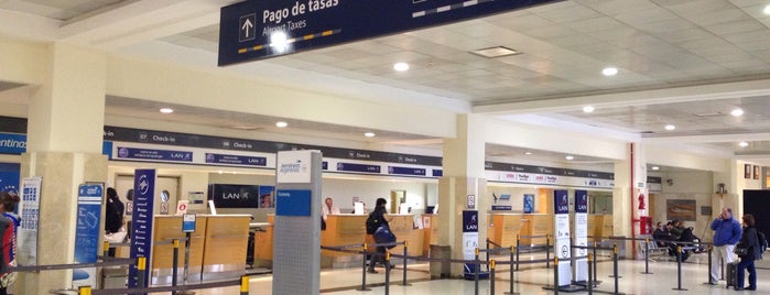 Aeropuerto Internacional de Bariloche - Teniente Luis Candelaria (BRC) is one of Aeroportos.