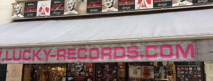 Lucky Records is one of Favorite Paris haunts.