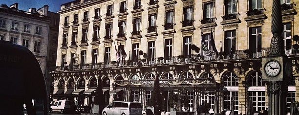 Grand Hôtel de Bordeaux & Spa is one of Stevenson's Favorite World Hotels.