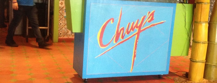 Chuy's Tex-Mex is one of Stuff off of 75.