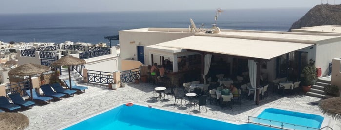 Aegean View Hotel is one of Santorini hotels.