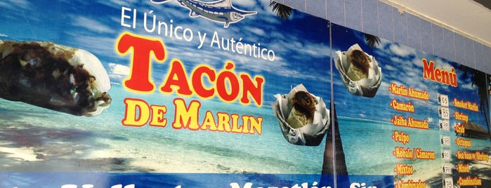 Tacón de Marlin is one of Lo mejor para comer en México.