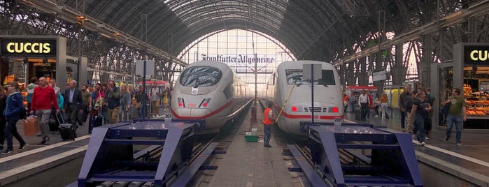 Frankfurt (Main) Hauptbahnhof is one of Frank.