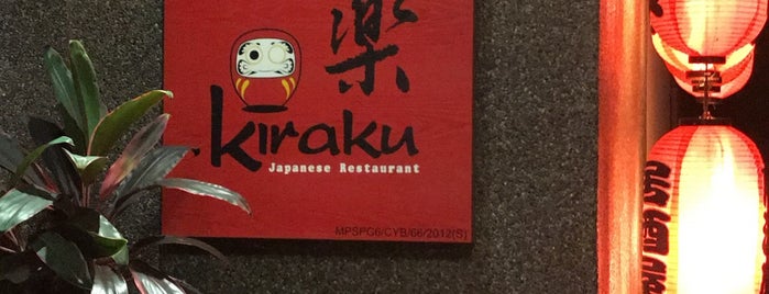 Kiraku Japanese Cuisine is one of Cyberputrajaya.