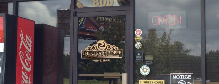 The Cigar Shoppe is one of Tempat yang Disimpan Aubrey Ramon.