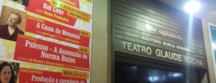 Teatro Glauce Rocha is one of Tempat yang Disukai Lívia.